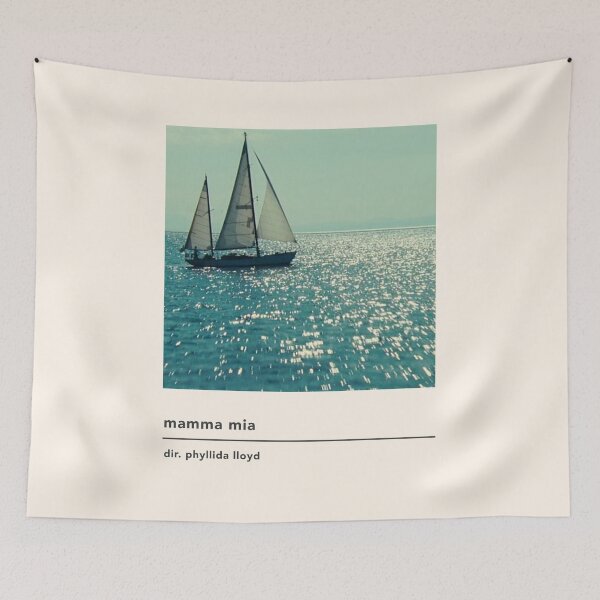 Item preview, minimalist mamma mia poster designed and sold by ☆ .*｡･.