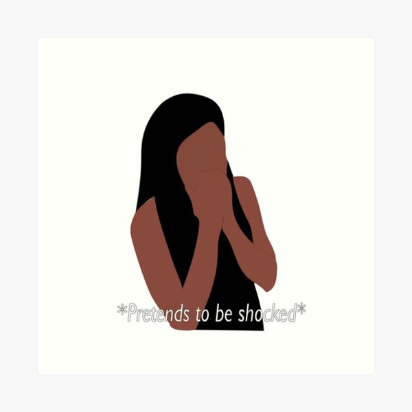 "*Pretends to Be Shocked* Big Brother Meme" Art Print by Wii128 Redbubble