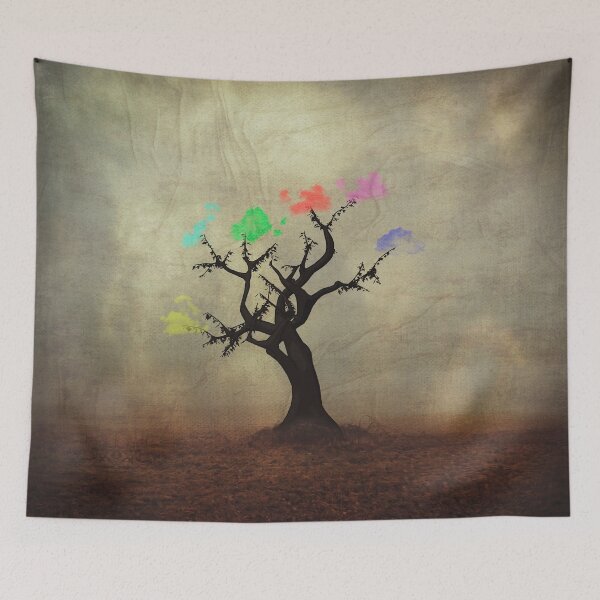Item preview, the tree of colours designed and sold by Dyrk Wyst Redbubble Shop.