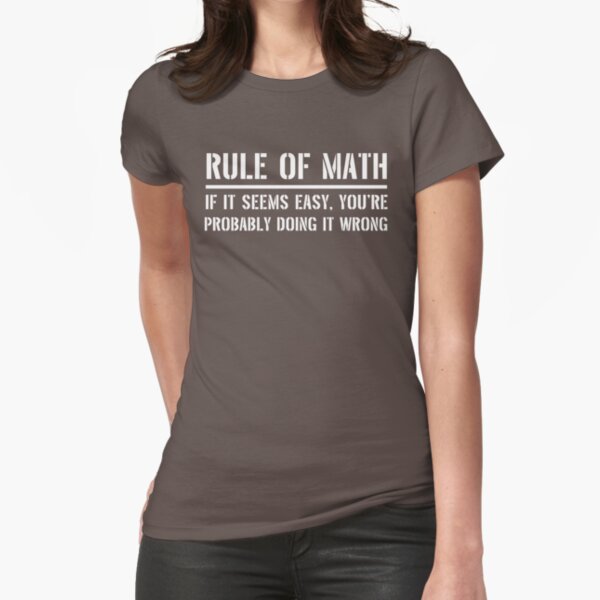 math is easy tshirt