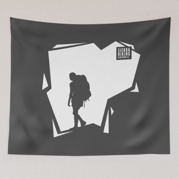 Item preview, Hiker abstract designed and sold by Sierra-Hiking.
