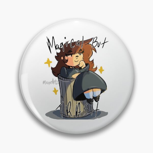 Item preview, Magical but Trash Mage  designed and sold by Magescauldron.