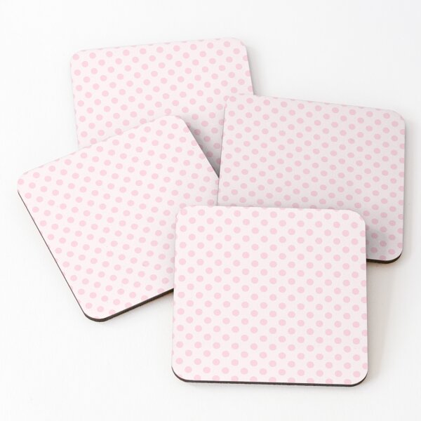 Item preview, Pink Polka Dots on Soft Pink Background designed and sold by Bumblefuzzies.