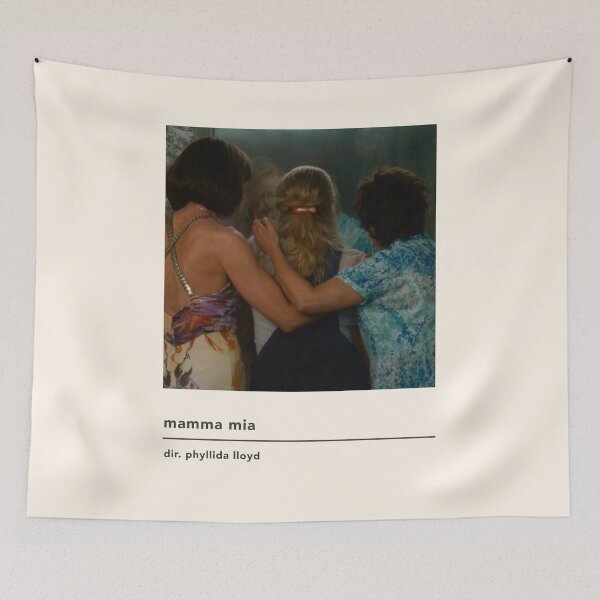 Item preview, minimalist mamma mia poster designed and sold by ☆ .*｡･.