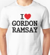 I Heart Gordon Ramsay Unisex T-Shirt