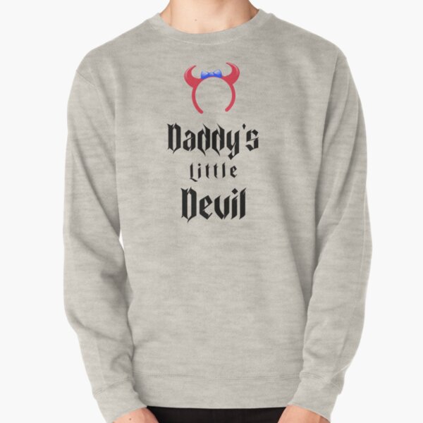 Daddy's Little Devil T-shirt Sweatshirt Hoodie PNG Digital 