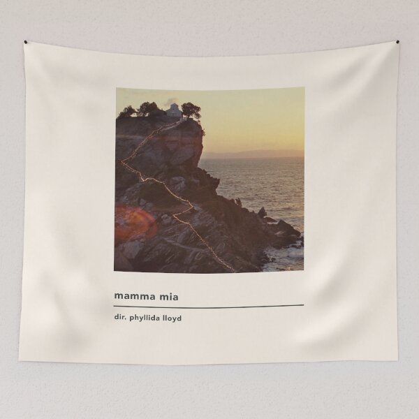 Item preview, minimalist mamma mia poster designed and sold by ☆ .*｡･.