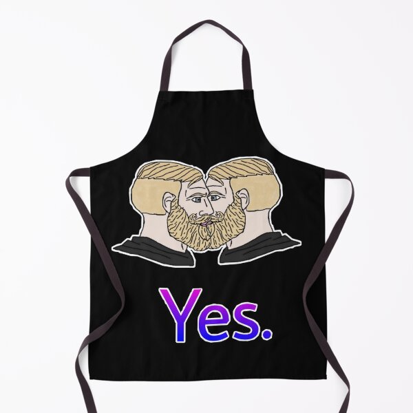 Item preview, Gay Yes Chad Meme designed and sold by marjard.