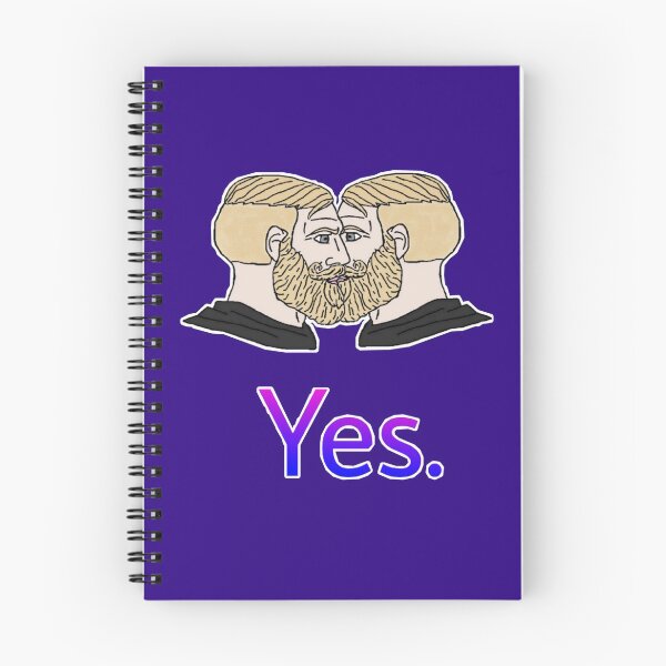 Item preview, Gay Yes Chad Meme designed and sold by marjard.