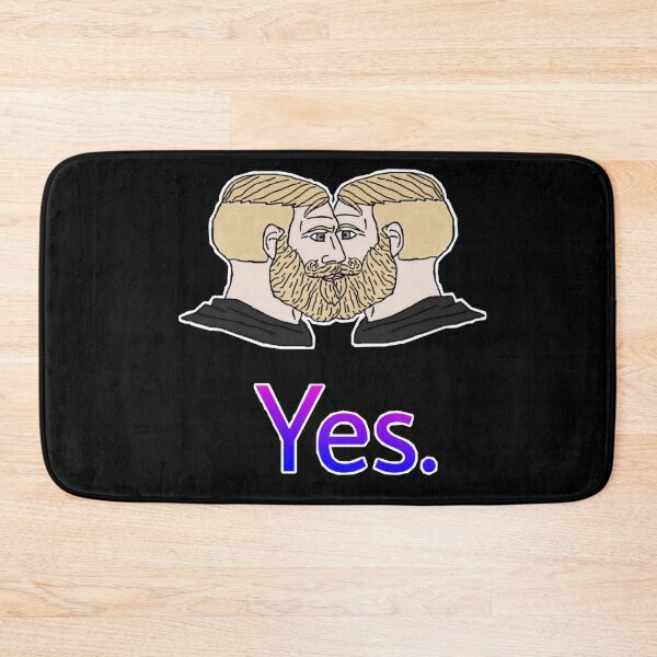 Item preview, Gay Yes Chad Meme designed and sold by marjard.
