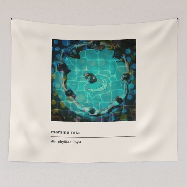Item preview, minimalist mamma mia poster designed and sold by ☆ .*｡･.