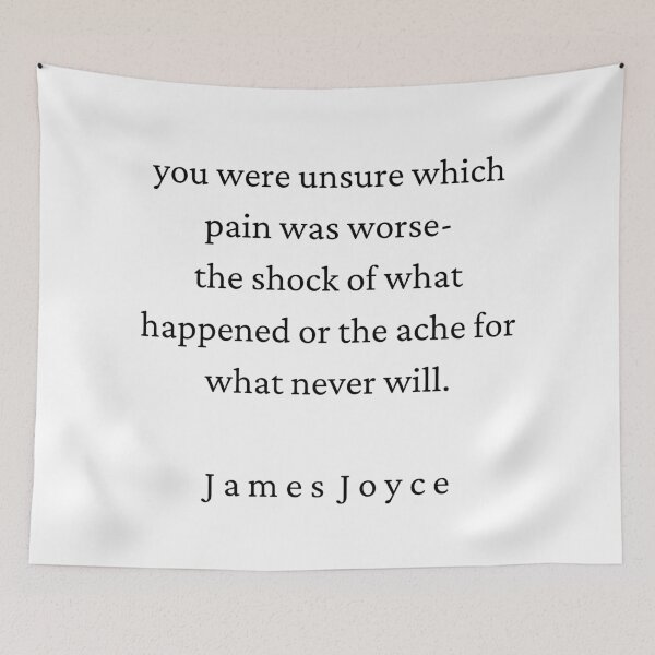 Item preview, James Joyce Poem- Pain designed and sold by brownbread-.