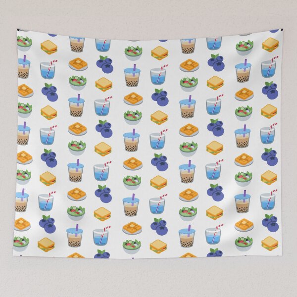 Item preview, Sticker pack snack milk shake pancake fruits sandwich designed and sold by PaperDreamPod.