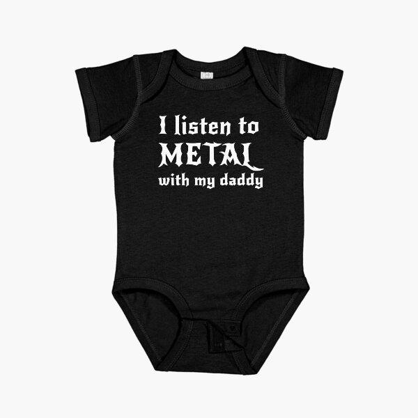 Artikel-Vorschau von Ich höre mit meinem Daddy Metal, designt und verkauft von trends.