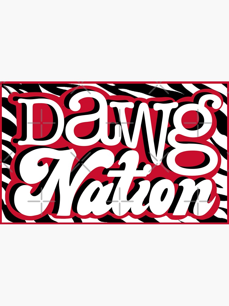 Georgia jersey  Sticker for Sale by Kaitwaltman