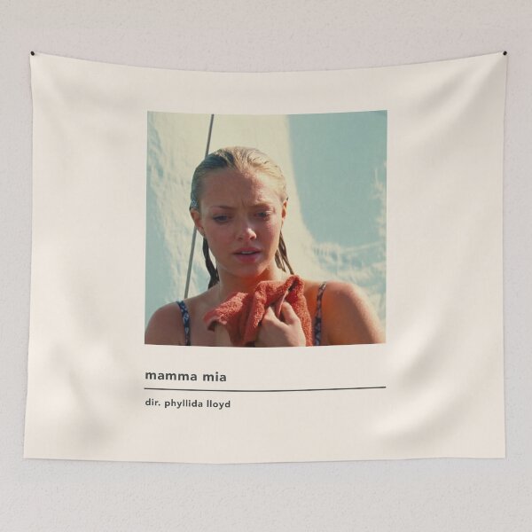 Item preview, minimalist mamma mia poster designed and sold by ☆ .*｡･.