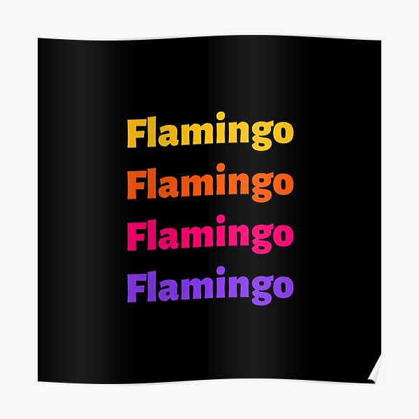 Albertsstuff Posters Redbubble - flamingo roblox quotes get robux us