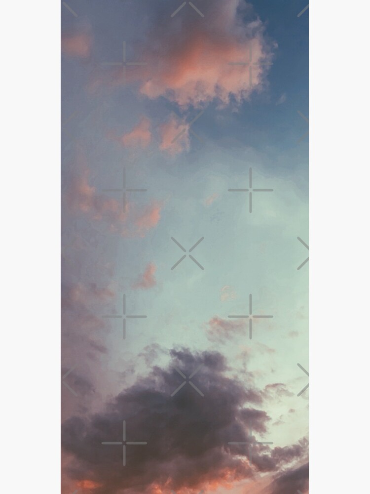 Aesthetic Cloudy Sky Greeting Card By Tylerbrooks Redbubble