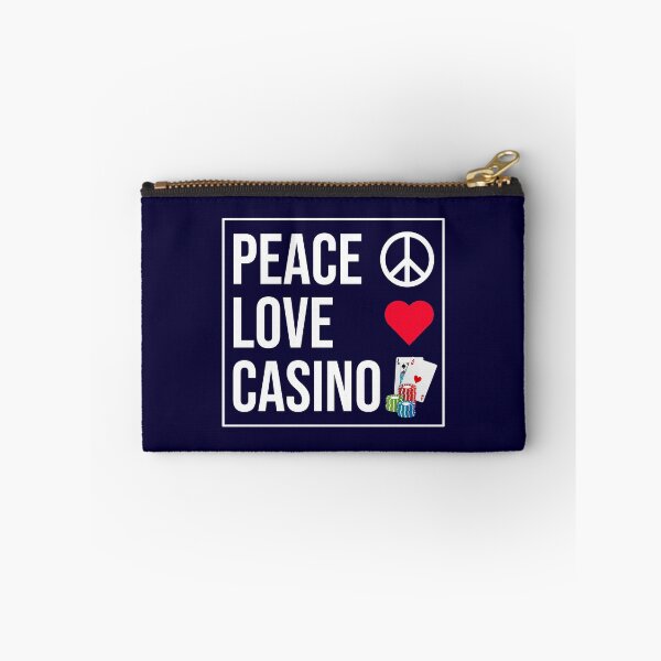 Item preview, Peace Love Casino designed and sold by CatArtStore.