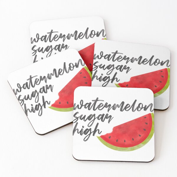 Item preview, Watermelon Sugar High watercolor designed and sold by DigitalJuliArt.