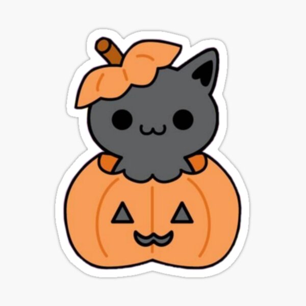 Cute halloween kitty\