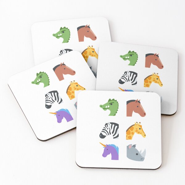 Item preview, Sticker pack zoo animals giraffe zebra horse and others designed and sold by PaperDreamPod.