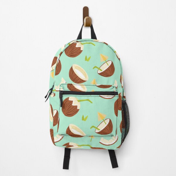 Item preview, Tropical Summer Fruit Coconut Pattern designed and sold by Patterntastic.