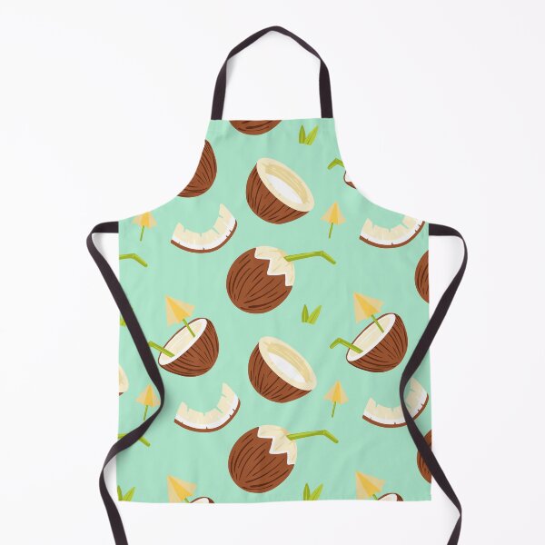 Item preview, Tropical Summer Fruit Coconut Pattern designed and sold by Patterntastic.