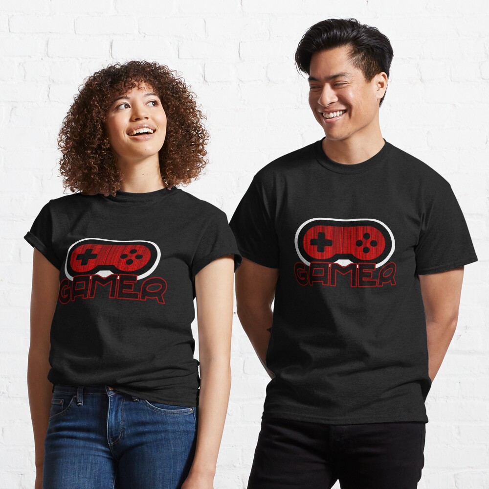 Red Tie merch Gaming Graphic T-Shirt | Redbubble