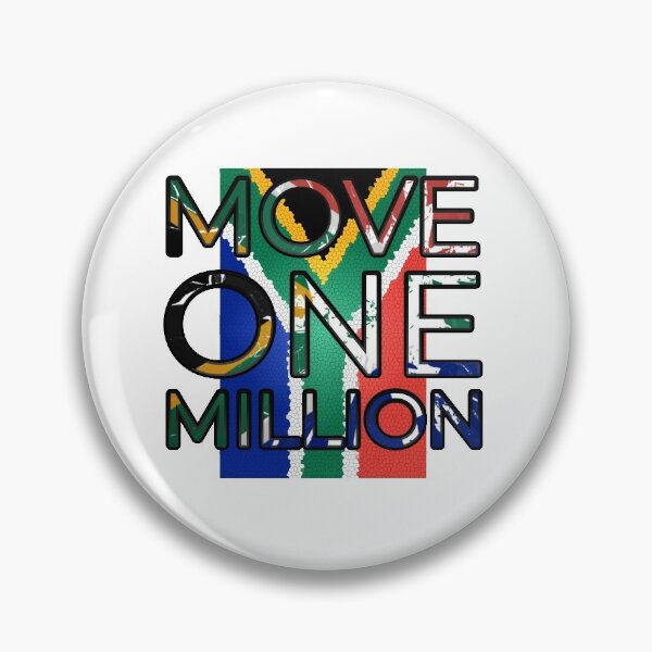 Item preview, Move One Million South Africa designed and sold by arendbotha.