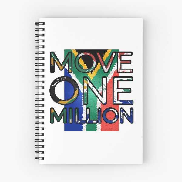 Item preview, Move One Million South Africa designed and sold by arendbotha.