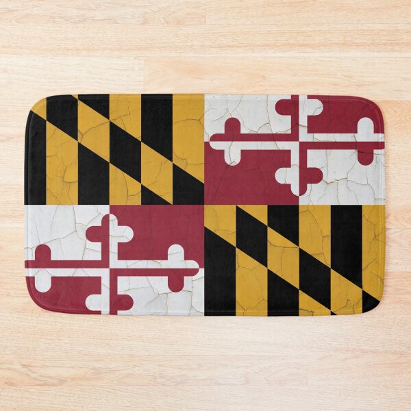 Item preview, Maryland Flag Grunge Wall designed and sold by TRowanDesign.