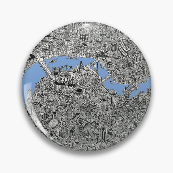 Item preview, London UK map designed and sold by oliver polanski.