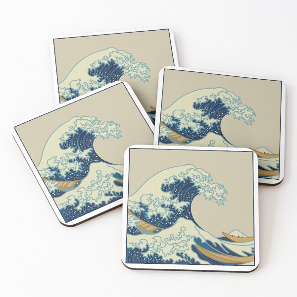 Item preview, The Great Wave off Kanagawa Minimal designed and sold by satisdeisgn.