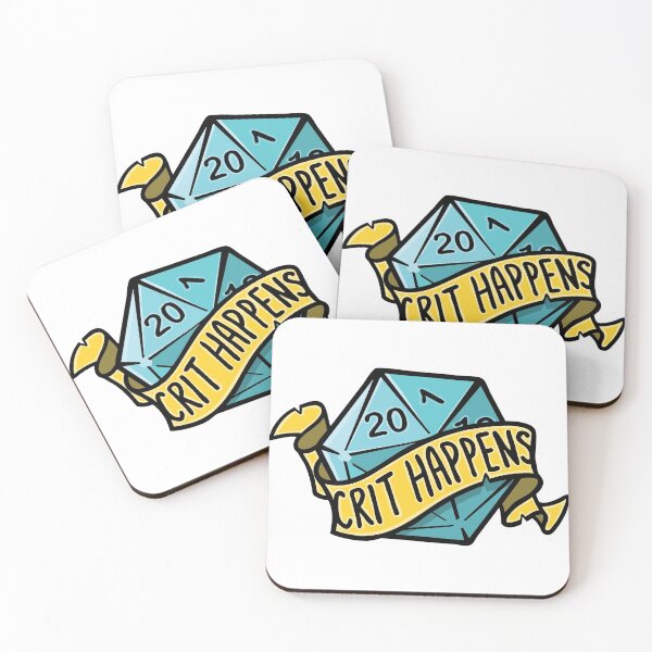 Item preview, Crit Happens designed and sold by firespriteuk.