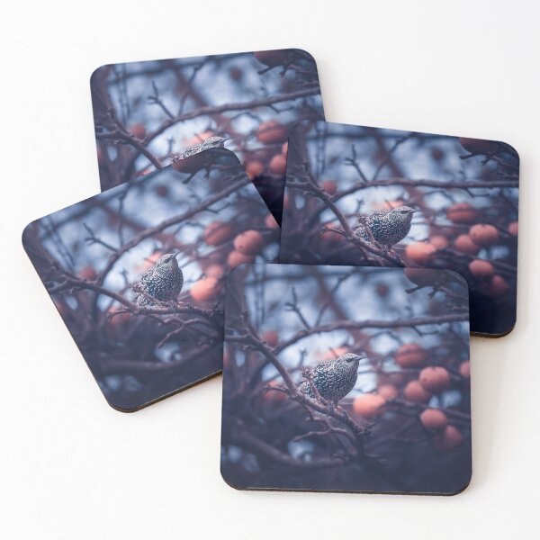 Item preview, Starling Among the Apples designed and sold by Kipcio.