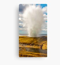 Bicheno Blowhole Metal Print