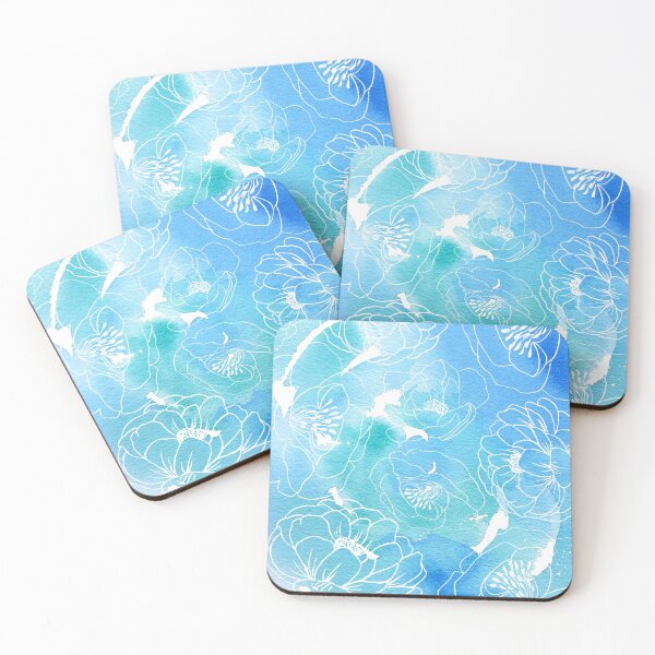 Item preview, Abstract Watercolor Flower Patern designed and sold by ApricotBlossom.