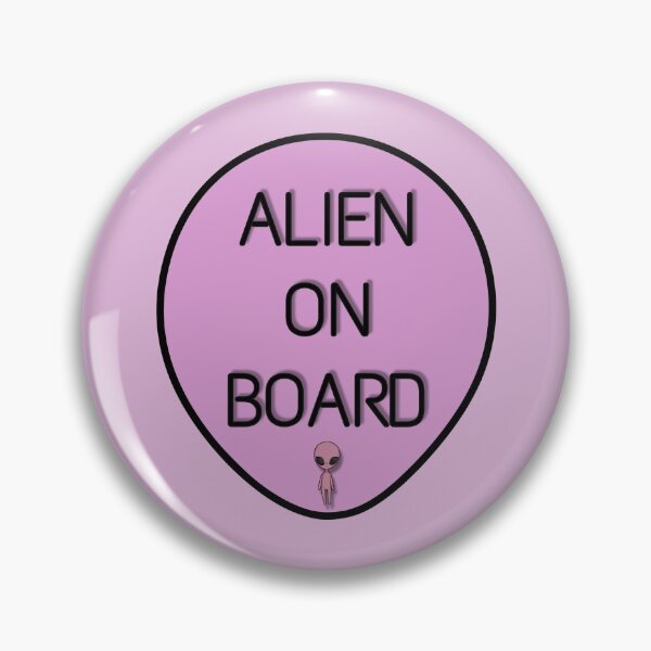Item preview, Alien on Board designed and sold by jookies.