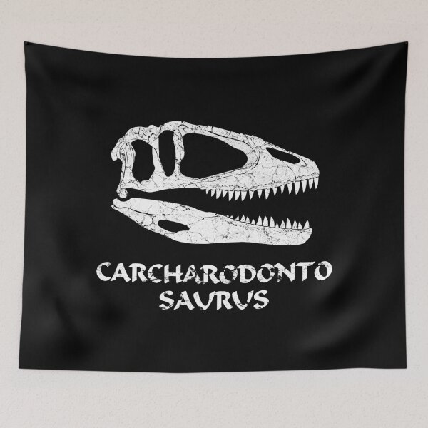 Item preview, Carcharodontosaurus fossil designed and sold by NicGrayGraphic.