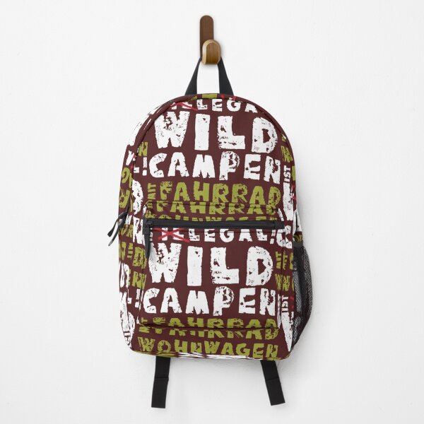 Item preview, Wild camping with bicycle caravans is not illegal! designed and sold by wunderfamily.