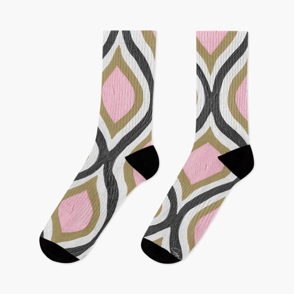 Item preview, Optical Waves – Pink & Neutral Palette designed and sold by Cat Coquillette.