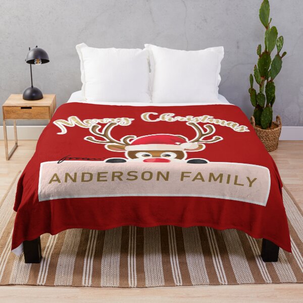 Item preview, merry christmas from anderson family designed and sold by violetcho.