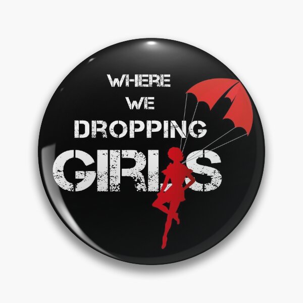 Item preview, Where we dropping girls,Gaming girl,Parachuting girl designed and sold by Shozon.