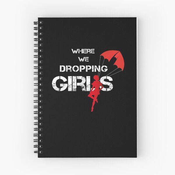 Item preview, Where we dropping girls,Gaming girl,Parachuting girl designed and sold by Shozon.