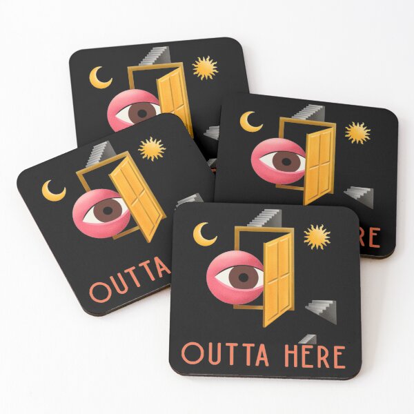Item preview, Surreal Artwork - Outta Here designed and sold by TeeZoneZtore.