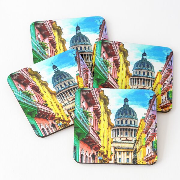 Item preview, Ciudad de la Habana - paisaje cubano designed and sold by HeckYeaDesigns.
