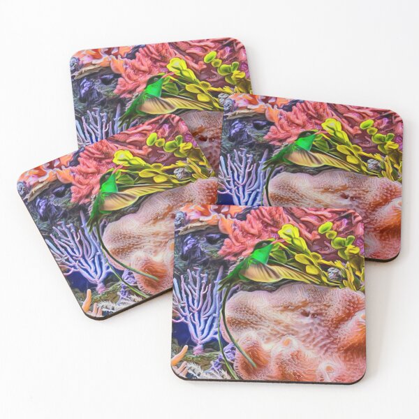 Item preview, Hummingbird reef 4.30 designed and sold by KnightStarrArt.
