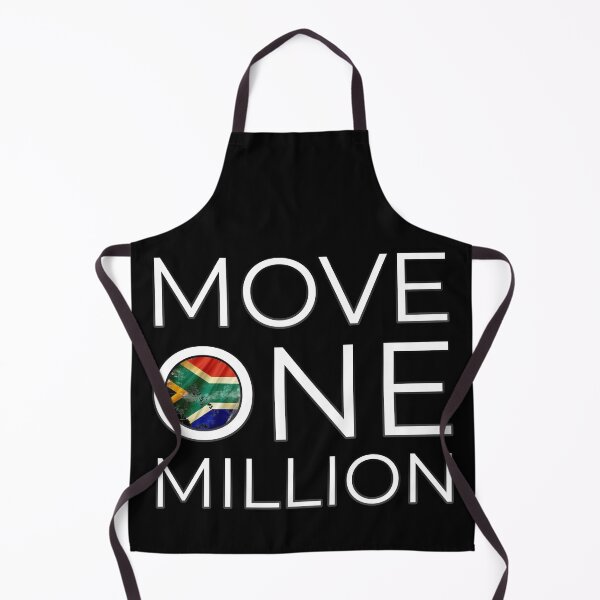 Item preview, Move One Million South Africa Flag designed and sold by arendbotha.
