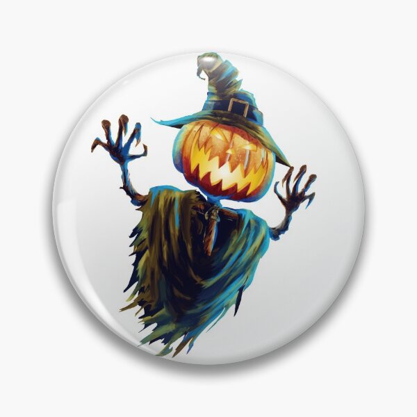Item preview, Halloween Fun - Scary Pumpkin Scarecrow designed and sold by Designs By Creation.